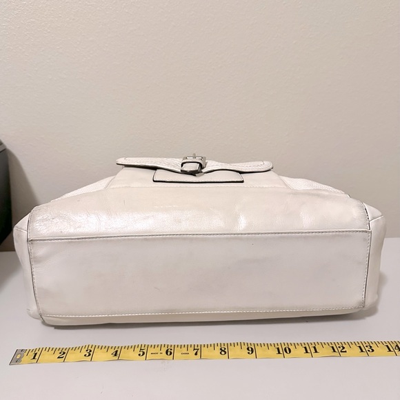 Coach D1420 SV/PH Charlie Python Leather Hobo Tote Shoulder Handbag - Picture 9 of 12